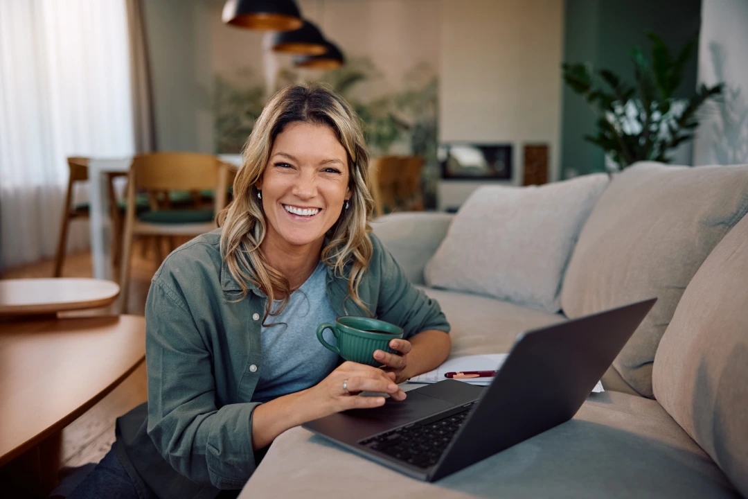 Caregiver and child sharing a warm, reassuring moment together, symbolizing safety, trust, and healing.