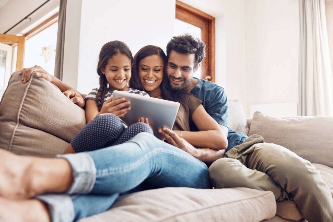 A clean graphic reading “Our Mission • Our Vision” with soft intersecting circles and soothing blue-gray tones, evoking clarity, purpose, and forward momentum.